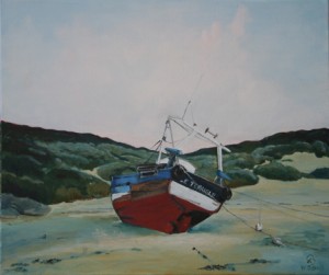 oil on canvas "le terrible 2"