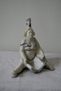 sculpture bretonne en raku