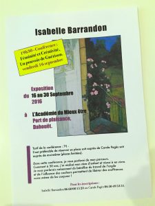 affiche expo 16sept carole