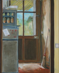 oil on canvas "chez Sophie"