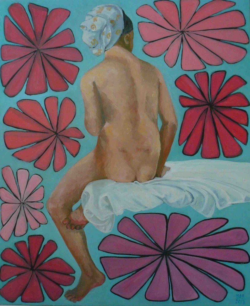 oil on canvas "étude 3"