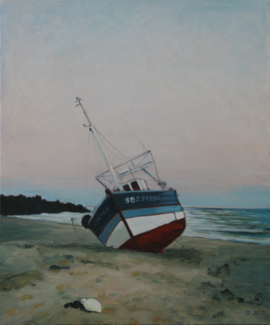 oil on canvas "le terrible"