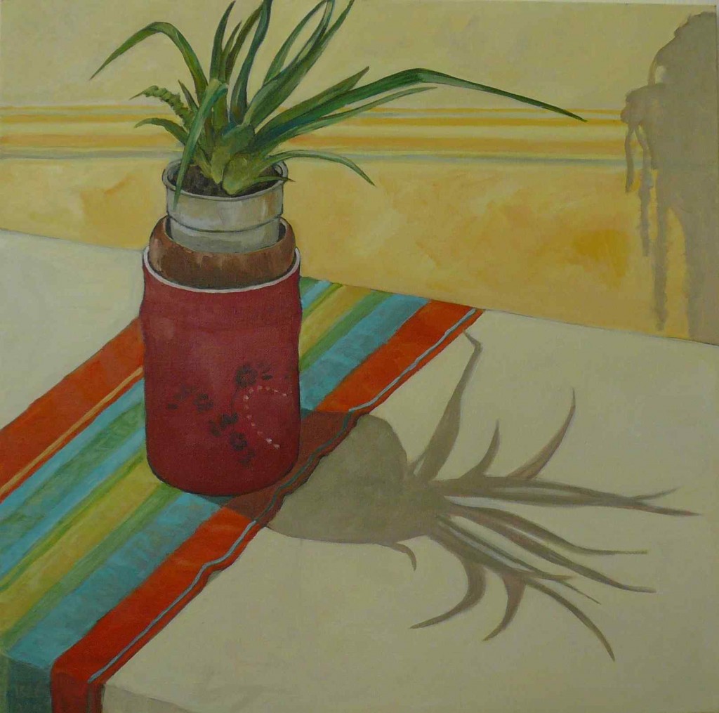 oil on canvas "ombres chinoises"