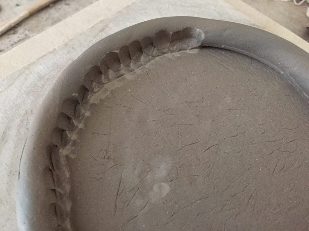 fabrication d'un pot en colombin