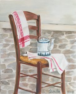 Création huile originale de Cafékam