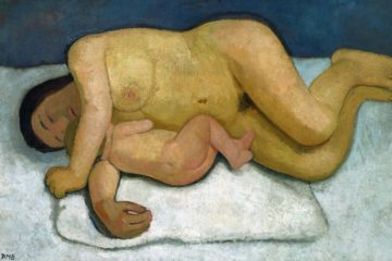 autoportrait d'une femme nue