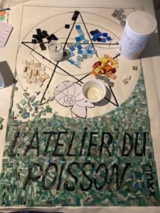 mosaique aux émaux de Briare