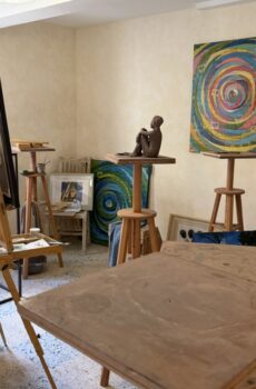 atelier des stages de modelage, lumineux et chaleureux